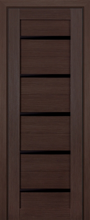 Profil Doors 7X триплекс черный Венге мелинга 